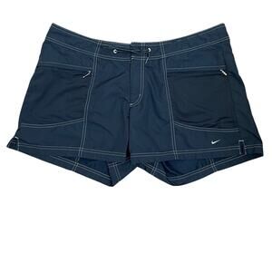 Nike Dark Blue Women's Athletic Shorts